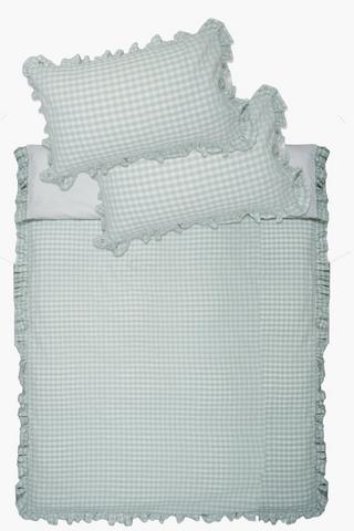 Premium Cotton Seersucker Duvet Cover Set