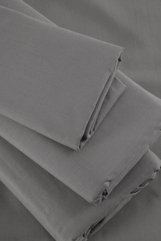 200 Thread Count Premium Extra Length Extra Depth Fitted Sheet, 37cm