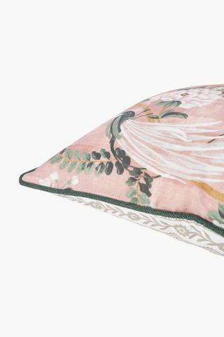 Extra Premium U+g Floral Feather Filled Scatter Cushion, 60x60cm