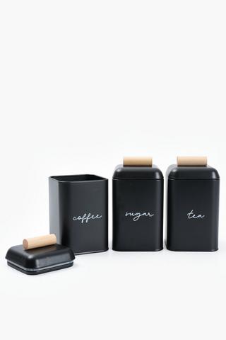 Set Of 3 Mod Canisters