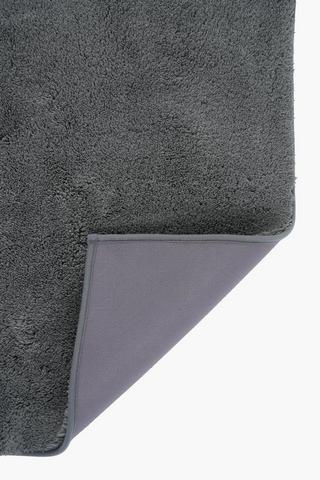 Shaggy Fleece Bath Mat, 50x80cm