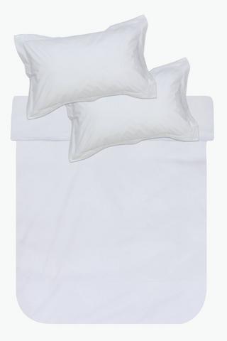 300 Thread Count Premium Bamboo Sateen Oford Duvet Cover Set