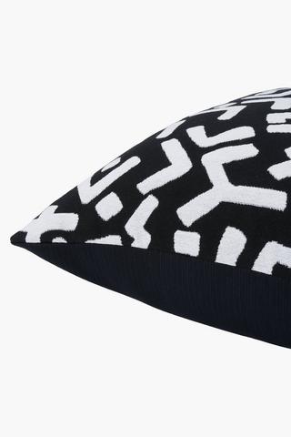Jacquard Afeni Geometric Scatter Cushion, 60x60cm