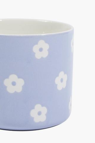 Embossed Daisy Mug, 320ml