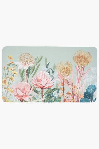 Kathy Protea Kitchen Mat, 43x73cm