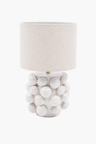 Sea Urchin Ceramic Lamp Set, E14