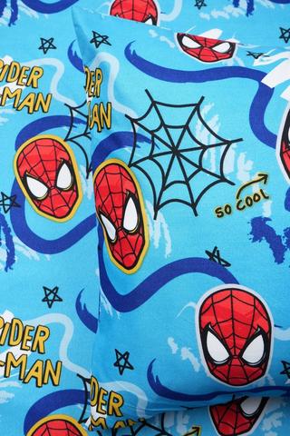 Soft Touch Spiderman Reversible Pillowcase