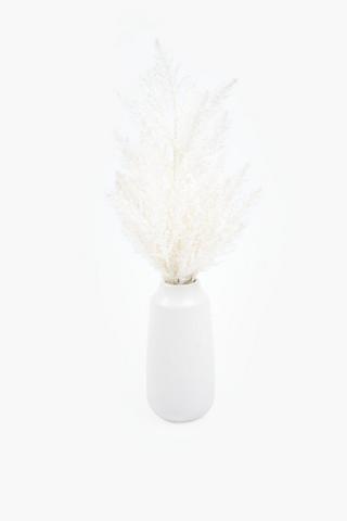 Farmhouse Fern In Ceramic Vase, 9x48cm