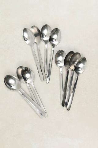 12 Pack Essential Spoon Set