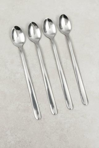 4 Pack Stainless Steel Soda Spoons