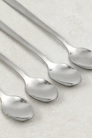 4 Pack Stainless Steel Soda Spoons