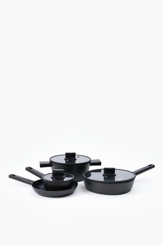 7 Piece Aluminium Pot Set