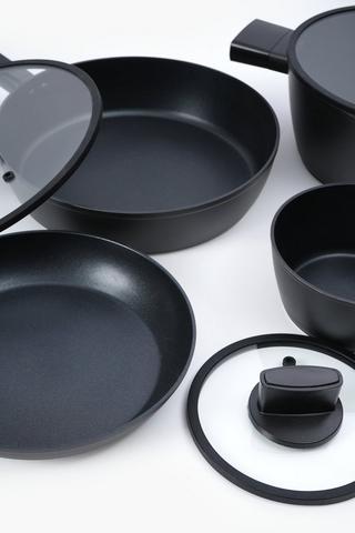 7 Piece Aluminium Pot Set