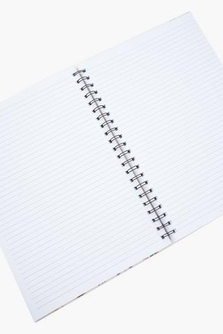 A4 Floral Clipboard Notebook