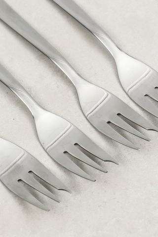 4 Pack Stainless Steel Cake Forks