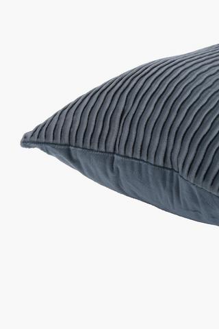 Velvet Wavy Scatter Cushion, 30x50cm