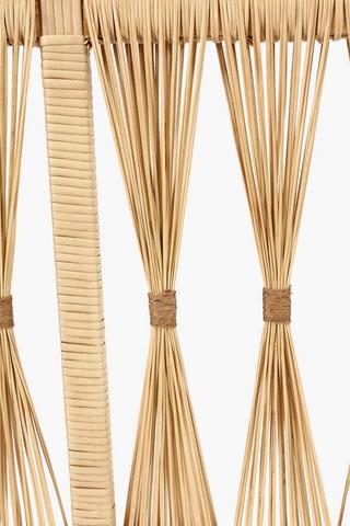 Boho Weave Queen Headboard