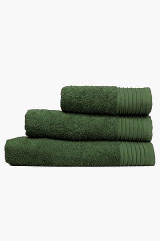 Chenille Border Guest Towel