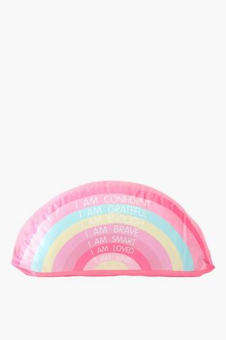 Giant Shaped Rainbow Cushion