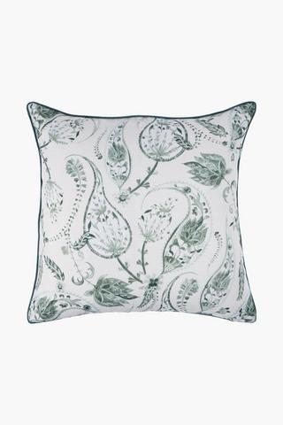 Extra Premium Shiraz Pais Floral Scatter Cover Only, 60x60cm