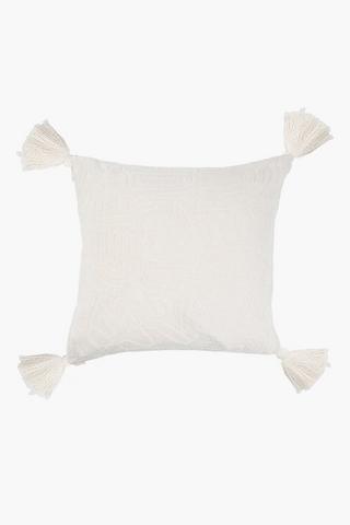 Chenille Arches Scatter Cushion, 60x60cm
