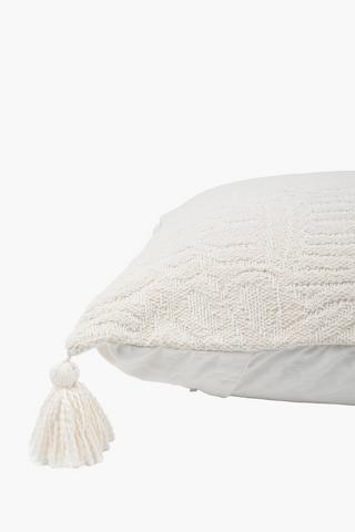 Chenille Arches Scatter Cushion, 60x60cm