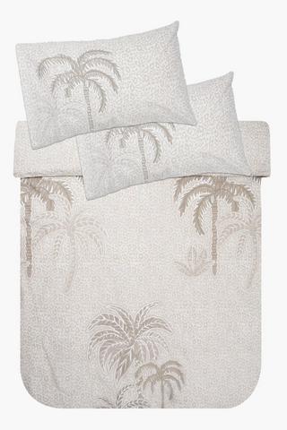 Polycotton Paula Palm Duvet Cover Set