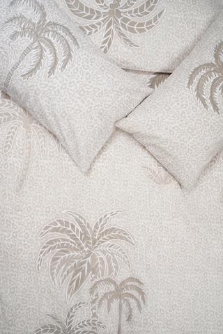 Polycotton Paula Palm Duvet Cover Set