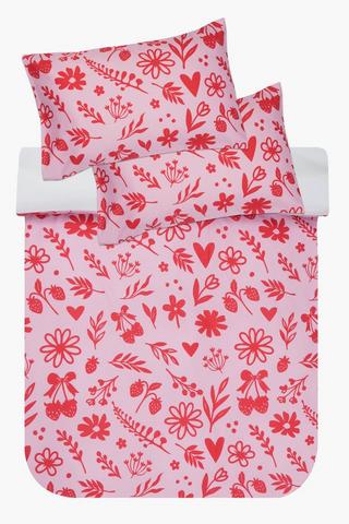 Soft Touch Floral Duvet Cover Set