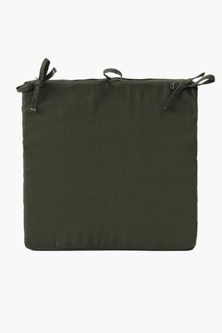 Plain Outdoor Chairpad, 40x40cm