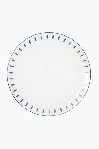 Halitha Rooster Dinner Plate
