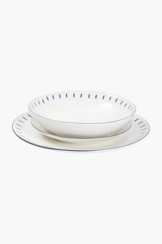 Halitha Rooster Dinner Plate
