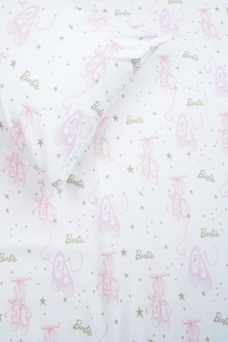 Soft Touch Barbie Ballet Fitted Sheet