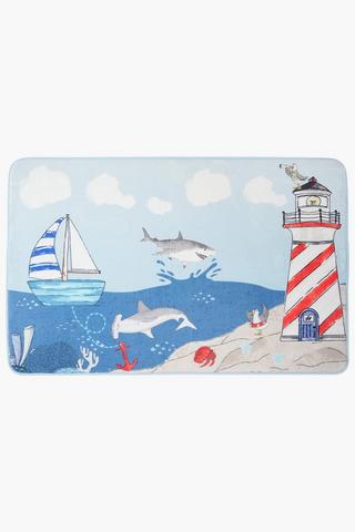 Billy Nautical Rug, 70x110cm
