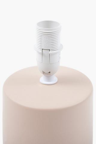 Raffia Ceramic Lamp Set, E14