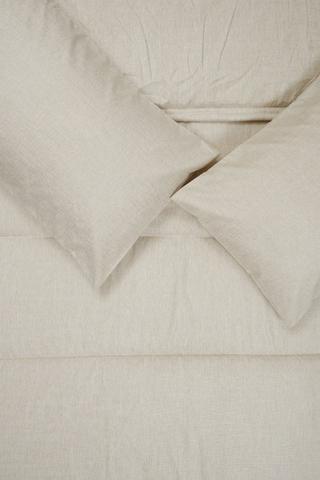 Soft Touch Marl Embossed Geometric Comforter Set