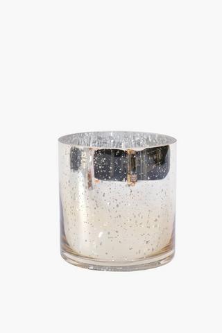 Mercury Glass Hurricane, 12cm