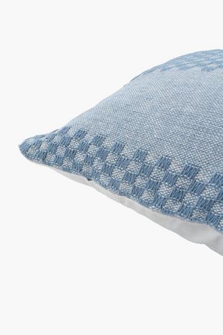 3 Pack Textured Geometric Scatter Covers Only,  45x45cm