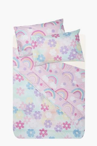 Soft Touch Dee Daisy Glow In The Dark Reversible Comforter Set