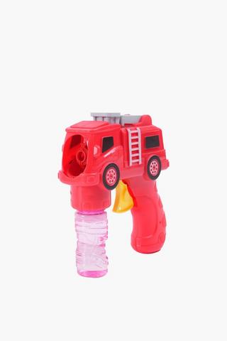 Fire Engine Bubble Gun Toy