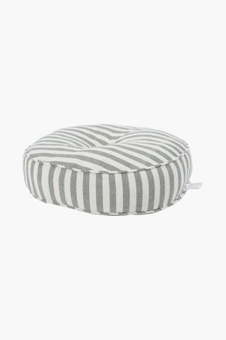 Stripe Round Cotton Chair Pad, 40x40x10cm