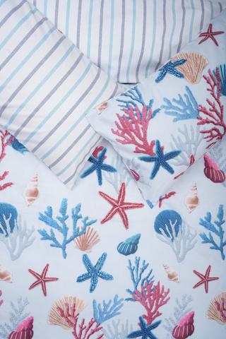 Soft Touch Krog Coast Reversible Duvet Cover Set
