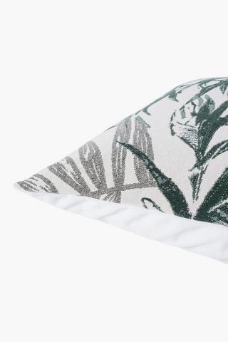 Jacquard Zion Leaf Scatter Cushion, 60x60cm