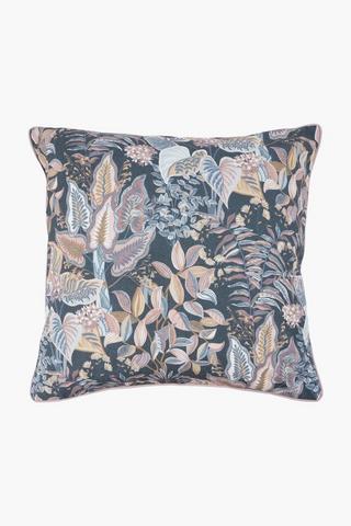 Extra Premium Zephyr Botanic Feather Filled Scatter Cushion, 60x60cm