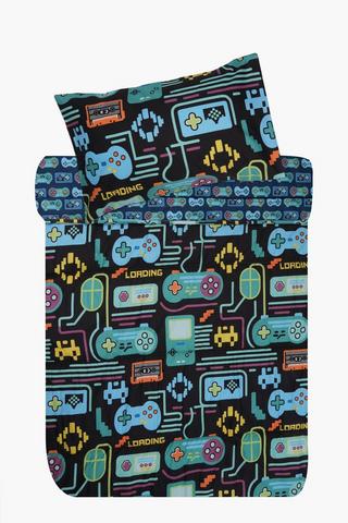 Soft Touch Gamer Reversible Comforter Set