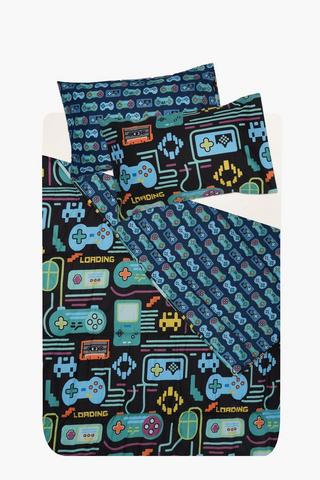Soft Touch Gamer Reversible Comforter Set