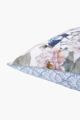 Extra Premium Cranes Feather Filled Scatter Cushion, 60x60cm