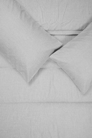 Soft Touch Marl Embossed Geometric Comforter Set