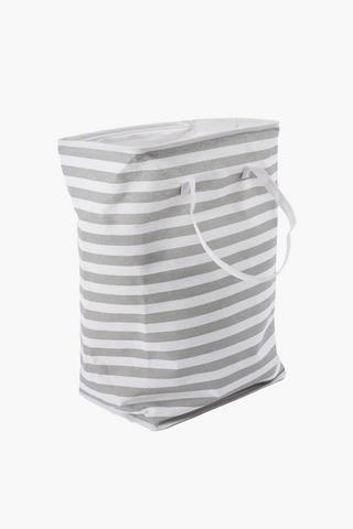 Striped Crunch Laundry Basket