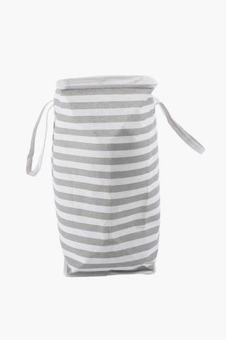 Striped Crunch Laundry Basket